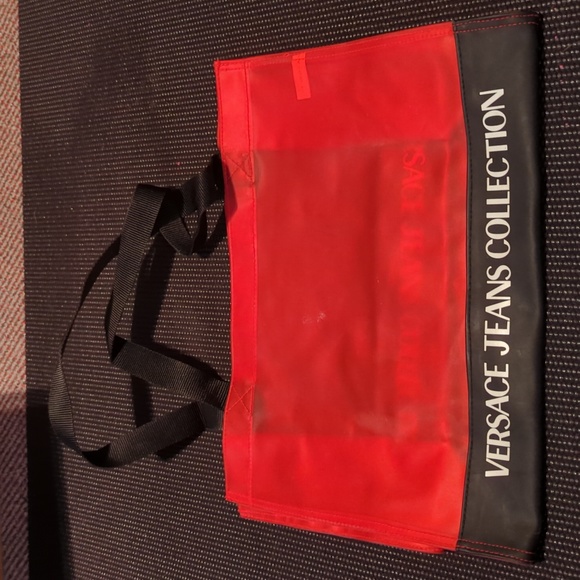 Vintage Versace jeans tote bag - Picture 1 of 3